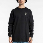 Camiseta Manga Longa Dc Shoes Too Serious Preto