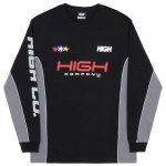 Camiseta Manga Longa High Crew Preto