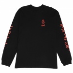 Camiseta Manga Longa Vans Vi Kakinho Loose Preto