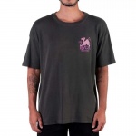 Camiseta RVCA Records Preto