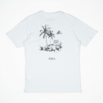 Camiseta RVCA Tiger Beach Branco