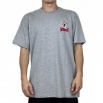 Camiseta Santa Cruz Check Gateway Hand Cinza