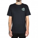 Camiseta Vans Mini Dual Palm Preto