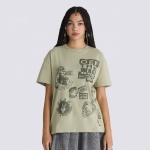 Camiseta Vans Mixed Messages Verde