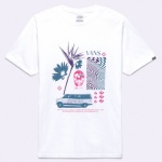 Camiseta Vans Warped Vacation Branco