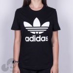 Camiseta Adidas Trefoil Preta