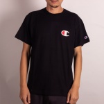 Camiseta Champion C Patch Preto