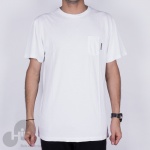 Camiseta Dc Shoes Basic Pocket Branca