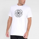 Camiseta Dc Shoes Sealed Dealm Branco