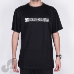 Camiseta Dc Shoes Skateboarding Preta