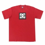 Camiseta Dc Shoes Square Star Hss Vermelho