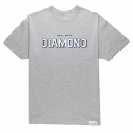 Camiseta Diamond Hometeam Ny Cinza Claro