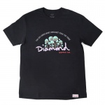 Camiseta Diamond Mushrooms Preto