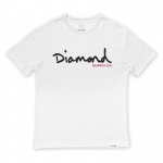 Camiseta Diamond Og Script Branco