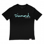 Camiseta Diamond Og Script Large Preto