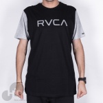 Camiseta RVCA Big Bi Color Preta