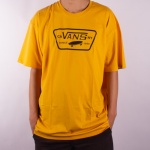 Camiseta Vans Full Patch Amarelo