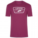 Camiseta Vans Full Patch Vinho