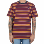 Camiseta Volcom Moorly Vinho