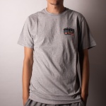 Camiseta Volcom Pearys Cinza Claro