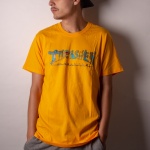 Camiseta Thrasher Hieroglyphics Amarelo