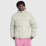 Jaqueta Baw Puffer Premium Essentials Bege