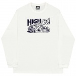 Camiseta Manga Longa High Cellphone Branco