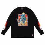 Camiseta Manga Longa High Marvel Ghost Rider Preto