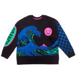 Malha Orange New Wave Preto
