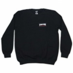 Moletom Thrasher Logo Patch Preto