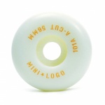 Roda Mini Logo 56mm A-Cut 101A Branco