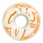 Roda Oj 52mm Concentrates Branco/Laranja