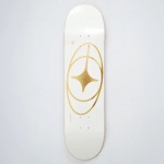 Shape Colors Brand 8.375 Maple Logo Gold Foil Branco