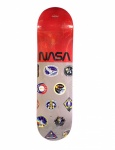 Shape Habitat 8.125 Maple Nasa Logo Array Medium Vermelho