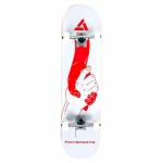 Skate Montado Hondar Unio Com Kit Proteo Branco