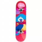 Skate Montado Hondar Com Kit Proteo Multicolorido