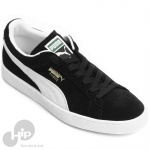 Tnis Puma Suede Classic Preto e Branco