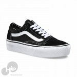 Tnis Vans Old Skool Plataforma Preto