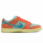 Tnis Nike Dunk Low Pro Premium Laranja/Azul