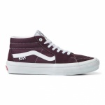 Tnis Vans Skate Grosso Mid Vinho