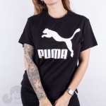 Baby Look Puma Classic Logo Preta