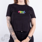 Blusa Puma Graphic Crop Preta