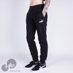 Cala De Moletom Puma Essential Fleece Pants Preta