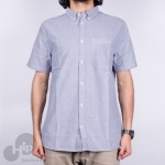 Camisa Dc Shoes The Oxford 2 Ss Cinza Claro