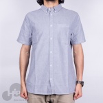 Camisa Dc Shoes The Oxford 2 Ss Cinza Claro