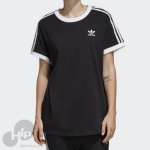 Camiseta Adidas 3-Stripes Preta