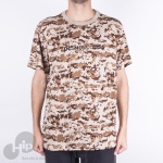 Camiseta Dc Shoes Carlos Iqui Camuflado Marrom