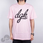 Camiseta Dgk Script Rosa