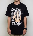 Camiseta DGK Stay Chiefin Preta