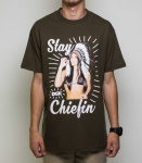 Camiseta DGK Stay Chiefin Verde